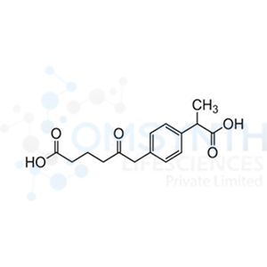4-(1-Carboxyethyl)-&delta;-oxo-benzenehexanoic Acid