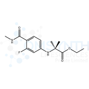 Ethyl 2-((3-fluoro-4-(methylcarbamoyl)phenyl)amino)-2-methylpropanoate