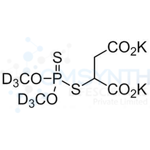 Malathion Diacid-d6 Dipotassium Salt