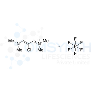 2-Chloro-3-(dimethylamino)-N,N-dimethyl-2-propen-1-aminium Hexafluorophosphate(1-)