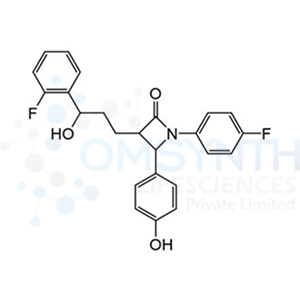 rel-(3S,4R)-1-(4-Fluorophenyl)-3-[(3R)-3-(2-fluorophenyl)-3-hydroxypropyl]-4-(4-hydroxyphenyl)-2-azetidinone