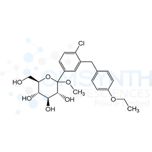 Methyl 1-C-[4-chloro-3-[(4-ethoxyphenyl)methyl]phenyl]-D-glucopyranoside