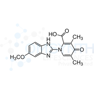 1-(5-Methoxy-1H-benzimidazol-2-yl)-3,5-dimethyl-4-oxo-1,4-dihydro-2-pyridinecarboxylic Acid