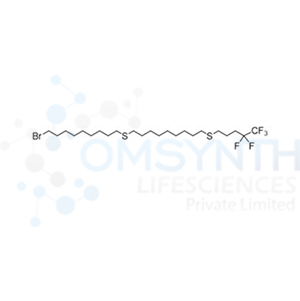 9-[[9-[(4,4,5,5,5-Pentafluoropentyl)sulfenyl]nonyl]sulfenyl]nonyl Bromide