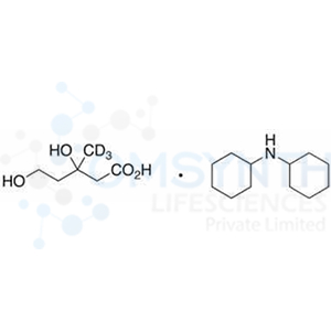 D,L-Mevalonic Acid-d3 Dicyclohexylamine Salt