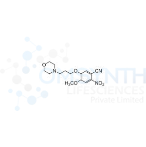 4-Methoxy-5-(3-morpholinopropoxy)-2-nitrobenzonitrile