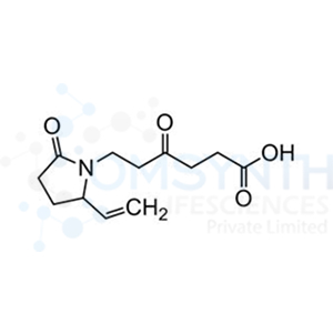 4-Oxo-6-(2-oxo-5-vinylpyrrolidin-1-yl)hexanoic Acid