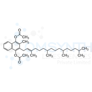 (E)-2-Methyl-3-(3,7,11,15-tetramethylhexadec-2-en-1-yl)naphthalene-1,4-diyl Diacetate