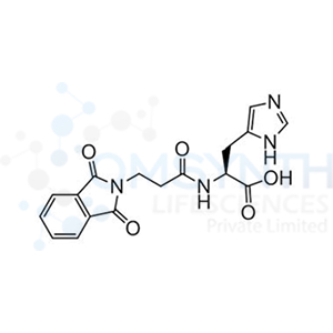 (S)-2-(3-(1,3-Dioxoisoindolin-2-yl)propanamido)-3-(1H-imidazol-5-yl)propanoic Acid