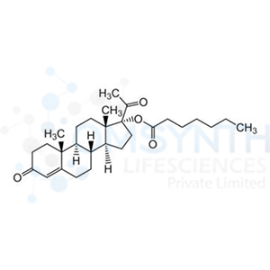 17&alpha;-Hydroxyprogesterone Heptanoate