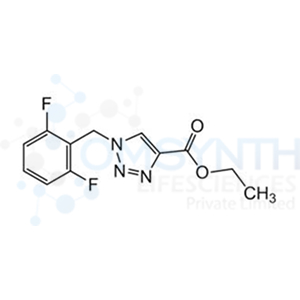 Ethyl 1-(2,6-difluorobenzyl)-1H-1,2,3-triazole-4-carboxylate