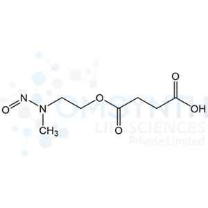 4-(2-(Methyl(nitroso)amino)ethoxy)-4-oxobutanoic Acid
