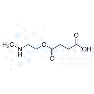 4-(2-(Methylamino)ethoxy)-4-oxobutanoic Acid