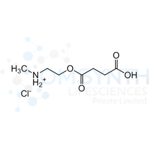 2-((3-Carboxypropanoyl)oxy)-N-methylethanaminium Chloride