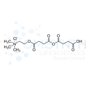 2-((4-((3-Carboxypropanoyl)oxy)-4-oxobutanoyl)oxy)-N,N,N-trimethylethanaminium Chloride