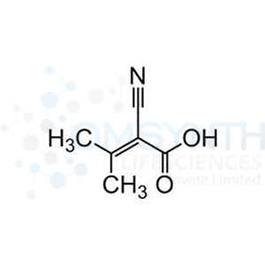 2-Cyano-3-methylbut-2-enoic Acid