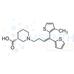 (R,Z)-1-(4-(3-Methylthiophen-2-yl)-4-(thiophen-2-yl)but-3-en-1-yl)piperidine-3-carboxylic Acid