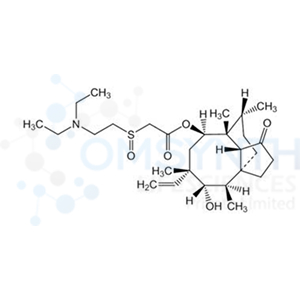 (3aR,4R,5R,7S,8S,9R,9aS,12R)-8-Hydroxy-4,7,9,12-tetramethyl-3-oxo-7-vinyldecahydro-4,9a-propanocyclopenta[8]annulen-5-yl 2-((2-(diethylamino)ethyl)sulfinyl)acetate