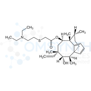 (4R,5R,7S,8S,9R,9aS,12R)-8-Hydroxy-4,7,9,12-tetramethyl-7-vinyl-4,5,6,7,8,9-hexahydro-4,9a-propanocyclopenta[8]annulen-5-yl 2-((2-(diethylamino)ethyl)thio)acetate