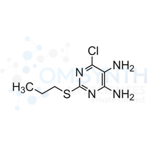 6-Chloro-2-(propylthio)pyrimidine-4,5-diamine