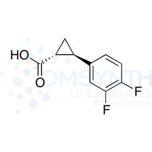 (1R,2R)-2-(3,4-Difluorophenyl)-cyclopropanecarboxylic Acid