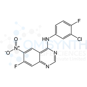 N-(3-Chloro-4-fluorophenyl)-7-methoxy-6-nitroquinazolin-4-amine