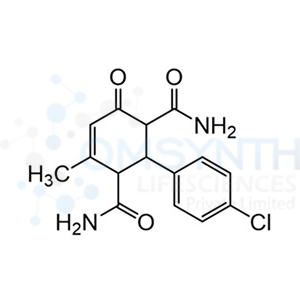 2-(4-Chlorophenyl)-4-methyl-6-oxocyclohex-4-ene-1,3-dicarboxamide