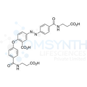 2-O-[4-[[(2-carboxyethyl)amino]carbonyl]phenyl] Balsalazide