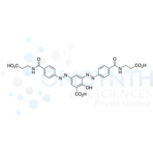 3-[(1E)-2-[4-[[(2-carboxyethyl)amino]carbonyl]phenyl]diazenyl] Balsalazide