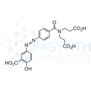 3,3'-((4-((3-Carboxy-4-hydroxyphenyl)diazenyl)benzoyl)azanediyl)dipropionic Acid