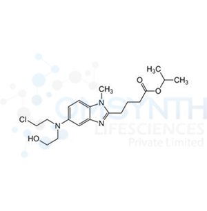 5-[(2-Chloroethyl)(2-hydroxyethyl)amino]-1-methyl-1H-benzimidazole-2-butanoic Acid 1-Methylethyl Ester
