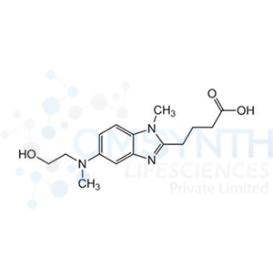 4-(5-((2-Hydroxyethyl)(methyl)amino)-1-methyl-1H-benzo[d]imidazol-2-yl)butanoic Acid