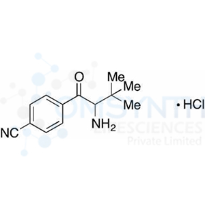 rac-4-(2-Amino-3,3-dimethyl-1-oxobutyl)benzonitrile Hydrochloride