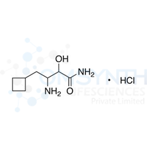 &beta;-Amino-&alpha;-hydroxycyclobutanebutanamide Hydrochloride