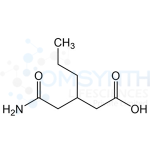 3-(2-Amino-2-oxoethyl)hexanoic Acid