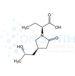 (S)-2-((R)-4-((S)-2-Hydroxypropyl)-2-oxopyrrolidin-1-yl)butanoic Acid
