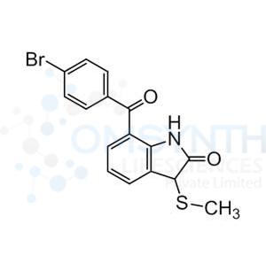 7-(4-Bromobenzoyl)-3-(methylthio)indolin-2-one