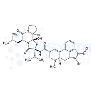 (6aR,9R)-5-Bromo-N-((2R,5S,10aS,10bS)-10b-hydroxy-5-isobutyl-2-isopropyl-3,6-dioxooctahydro-8H-oxazolo[3,2-a]pyrrolo[2,1-c]pyrazin-2-yl)-7-methyl-4-nitroso-4,6,6a,7,8,9-hexahydroindolo[4,3-fg]quinoline-9-carboxamide