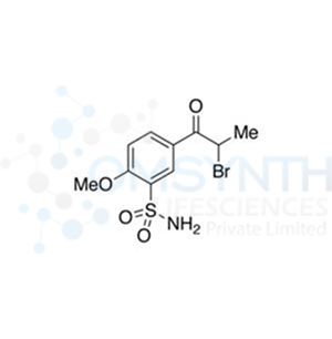 2-Bromo-1-(4'-methoxy-3'-sulfonamidophenyl)-1-propanone