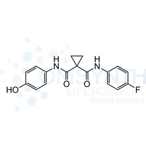 N-(4-Fluorophenyl)-n'-(4-hydroxyphenyl)cyclopropane-1,1-dicarboxamide