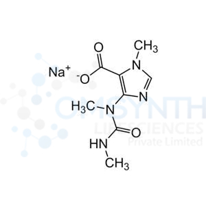 Sodium 4-[N-Methyl-N-(N-Methylaminocarbonyl)amino]-1-methylimidazole-5-Carboxylate