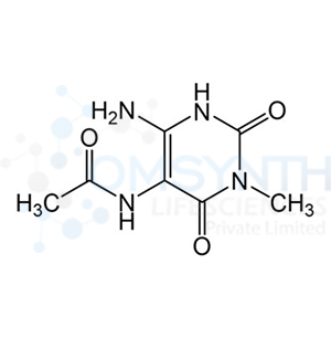 5-Acetylamino-6-amino-3-methyluracil