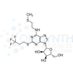 N-[2-(Methylthio)ethyl]-2-[(3,3,3-trifluoropropyl)thio]-adenosine (9CI)