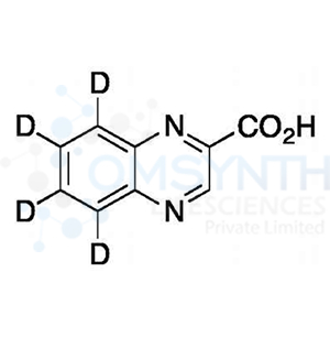 2-Quinoxalinecarboxylic Acid-d4 (Major)