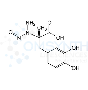 (S)-3-(3,4-Dihydroxyphenyl)-2-methyl-2-(1-nitrosohydrazinyl)propanoic Acid