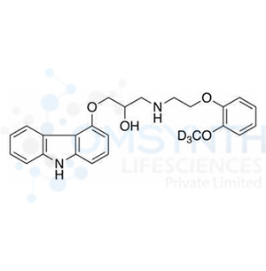 N-Methyl Carvedilol-d3 Hydrochloride Salt