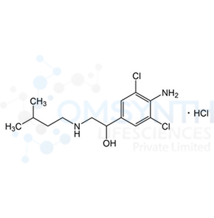 1-(4-Amino-3,5-dichlorophenyl)-2-(isopentylamino)ethan-1-ol Hydrochloride