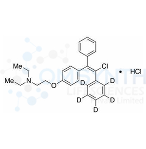 trans-Clomiphene-d5 Hydrochloride