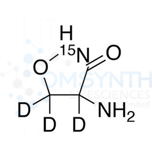 rac Cycloserine-15N,d3