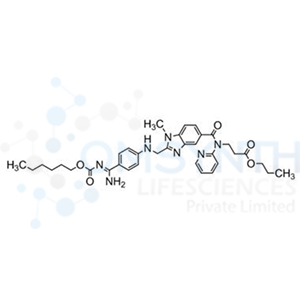 Propyl 3-(2-((4-(N'-(Hexyloxycarbonyl) carbamimidoyl) phenylamino) methyl)-1- methyl-N-(pyridin-2-yl)-1H-benzo[d]imidazole-5-carboxamido) propanoate
